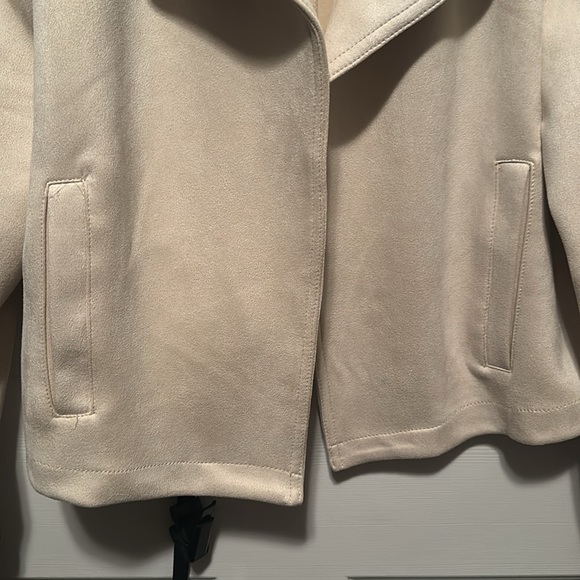 Philosophy Cream suede Jacket - Picture 3 of 5